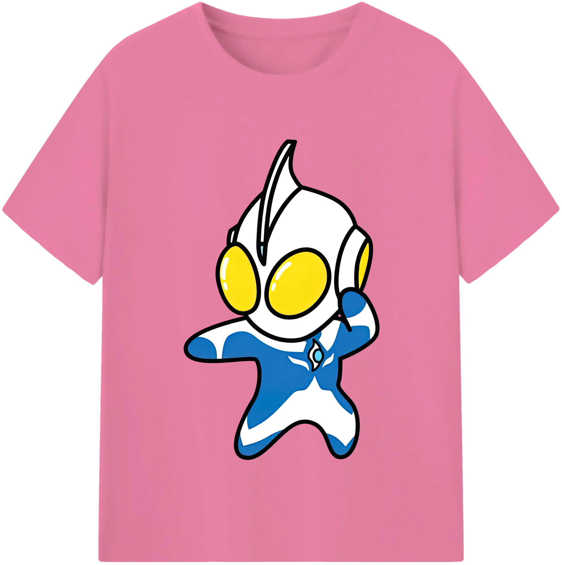 （画像用） ウルトラマン Ultraman 綿100％半袖Tシャツ（フロントプリント）